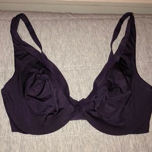 DKNY purple underwire bra